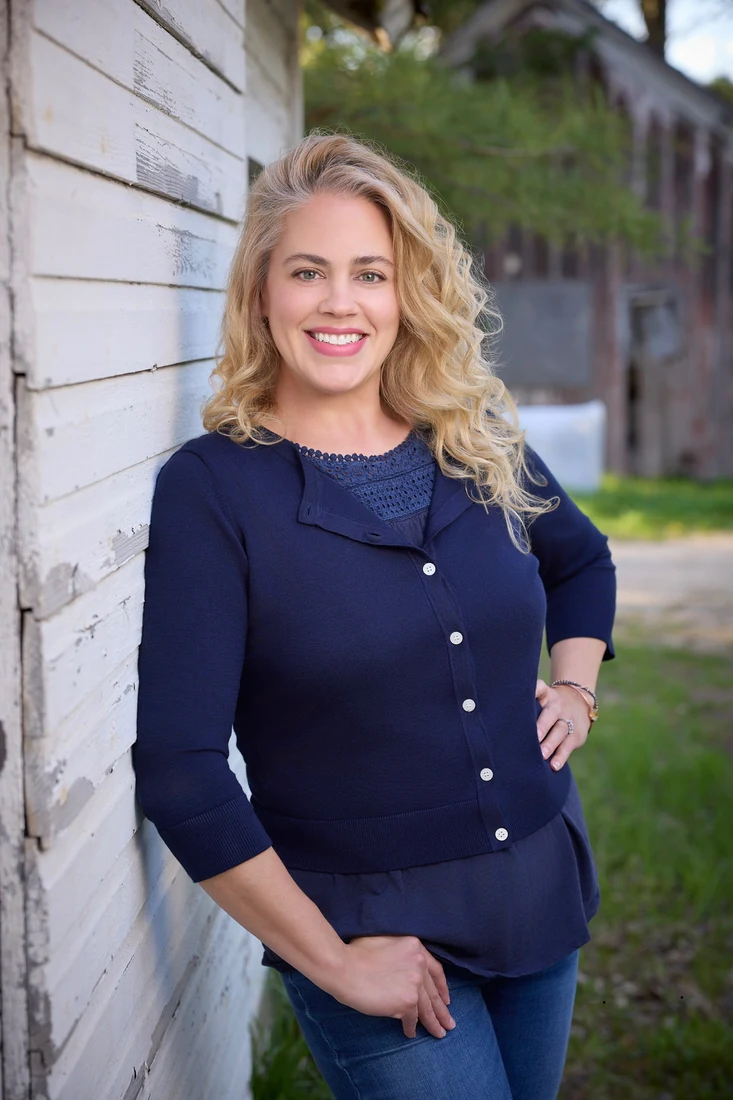 Heidi Pacella at the barn